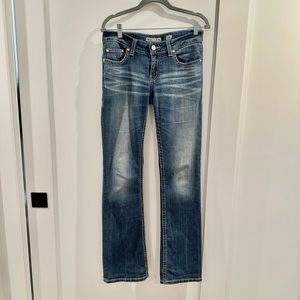 Buckle BKE low rise bootcut stella denim size 28